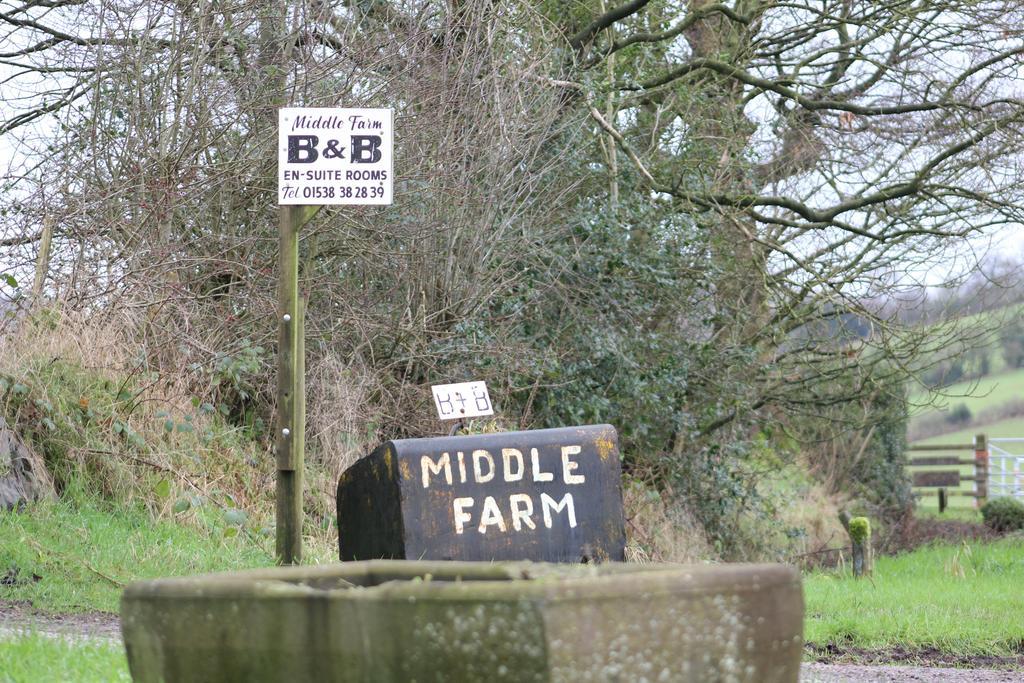 Middle Farm Bed&Breakfast Leek Eksteriør billede